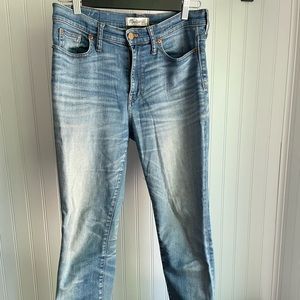 Madewell high riser skinny size 31